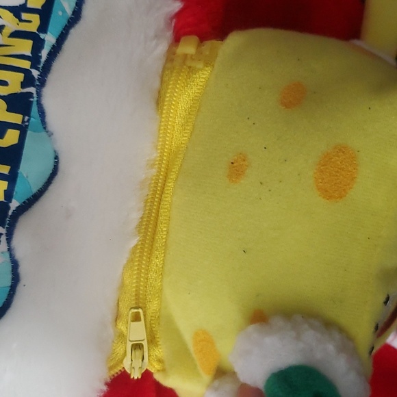 Spongebob Squarepants 2005 Christmas Stocking Plush 15" long Vintage - Picture 5 of 9